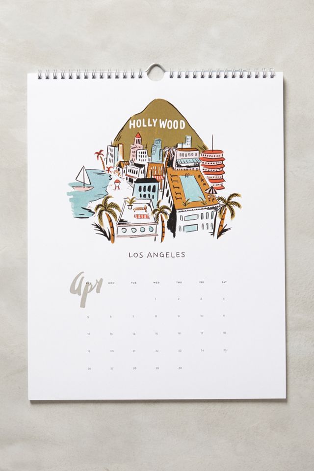 Cities By Rooftop 2015 Calendar #2
