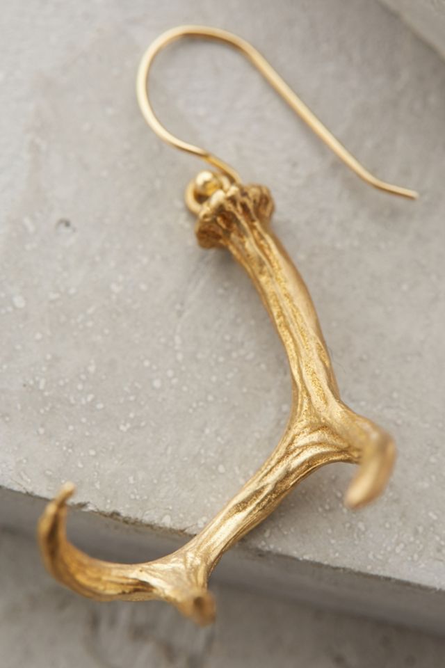 Antler Drop Earrings #1