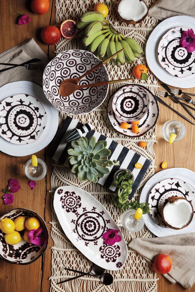 Striped Marble Serveware #1
