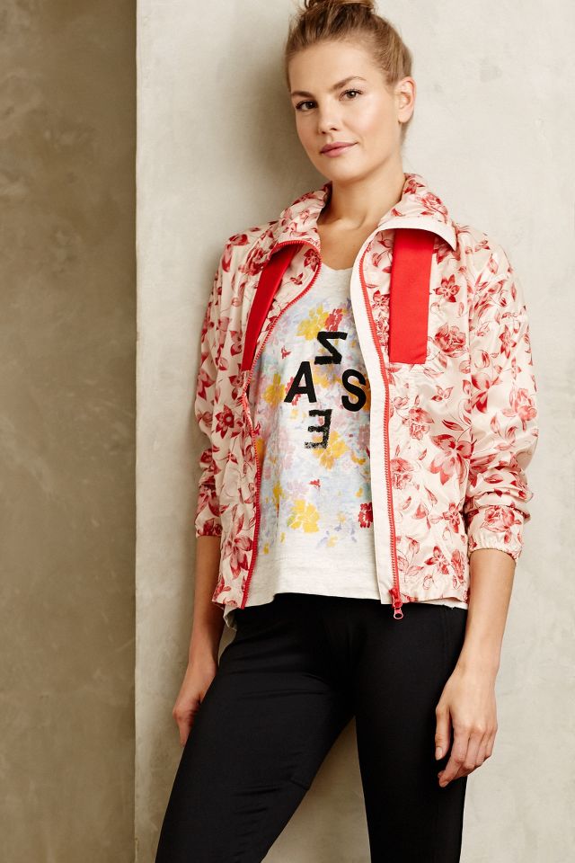 Adidas stella mccartney floral jacket hotsell