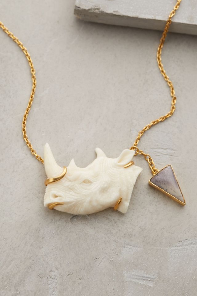 Charmed Rhino Necklace #1