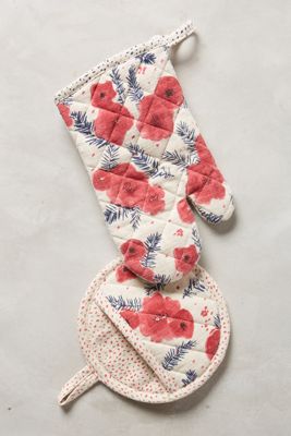 Poinsettia Pot Holders