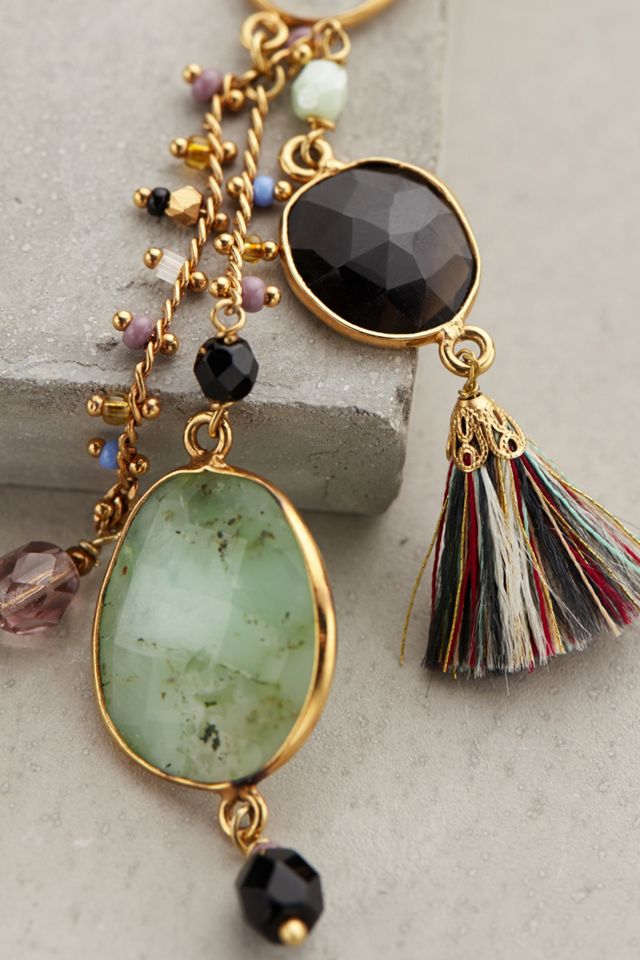 Moondrop Tassel Earrings #2