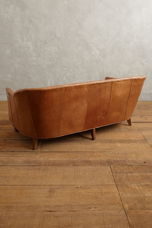 Premium Leather Holloway Settee #2