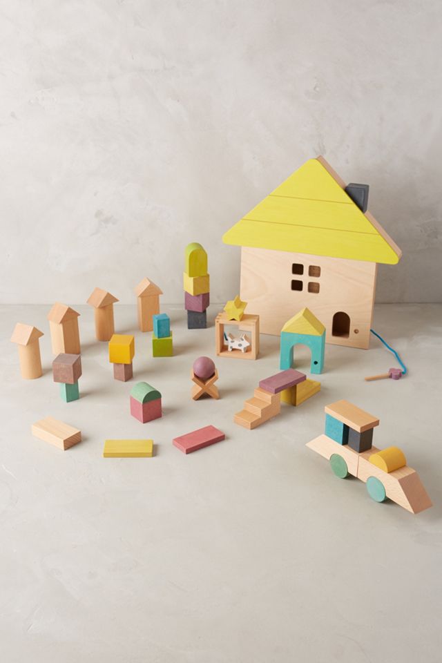 Building Blocks House Puzzle #1