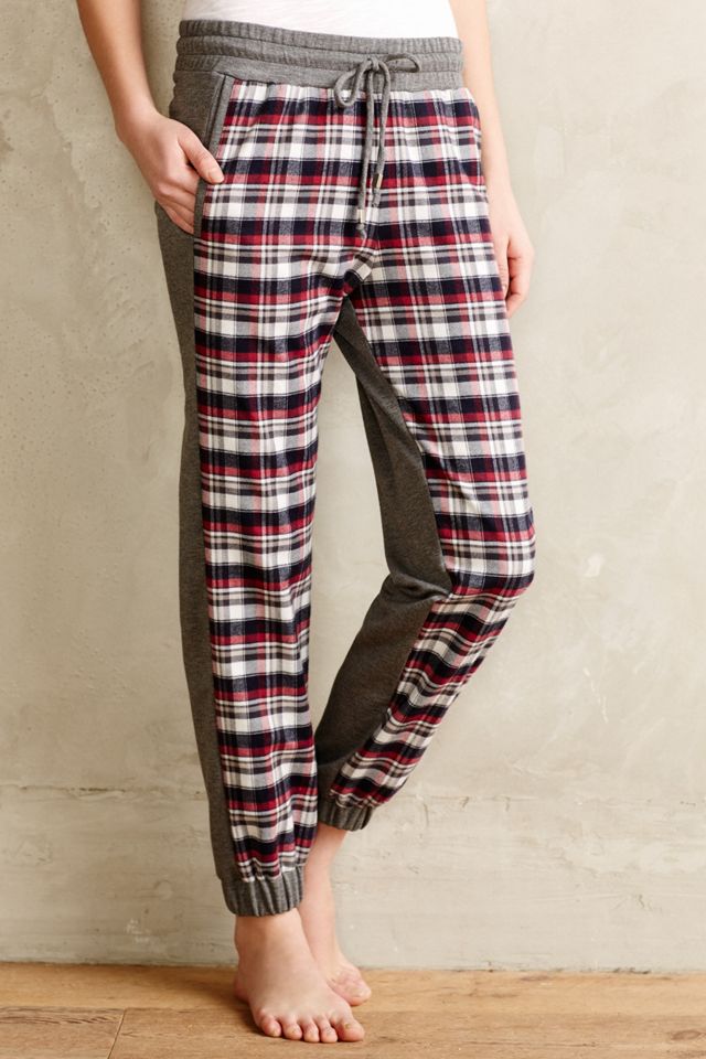 Plaid Panel Loungers #1