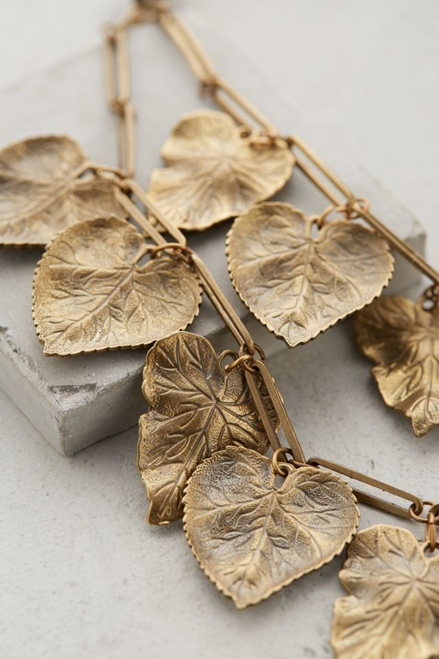 Lily Leaves Necklace  #1