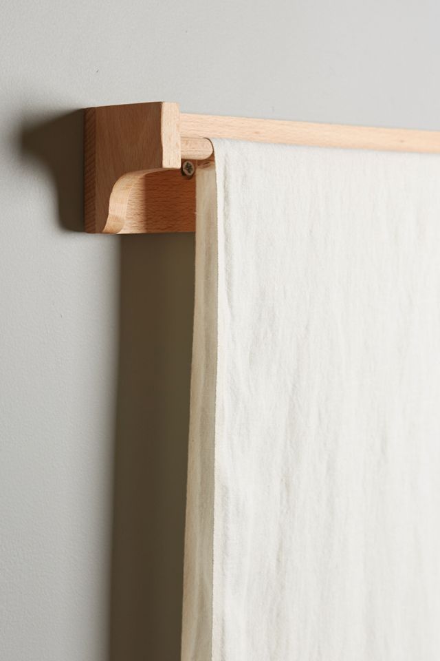 Handcarved Towel Bar #1