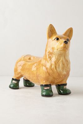 Pedigreed Cookie Jar, Corgi