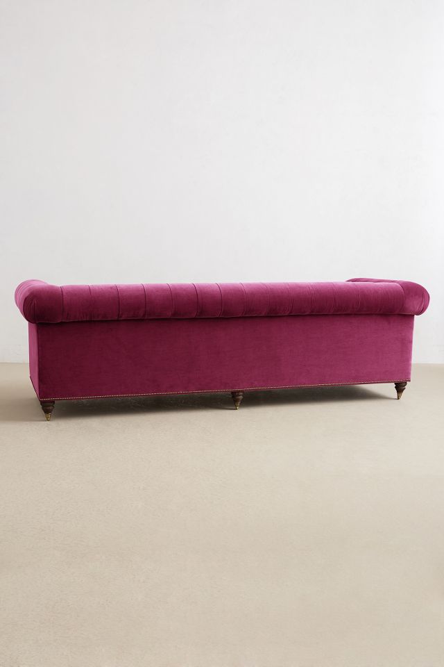 Anthropologie pink deals couch