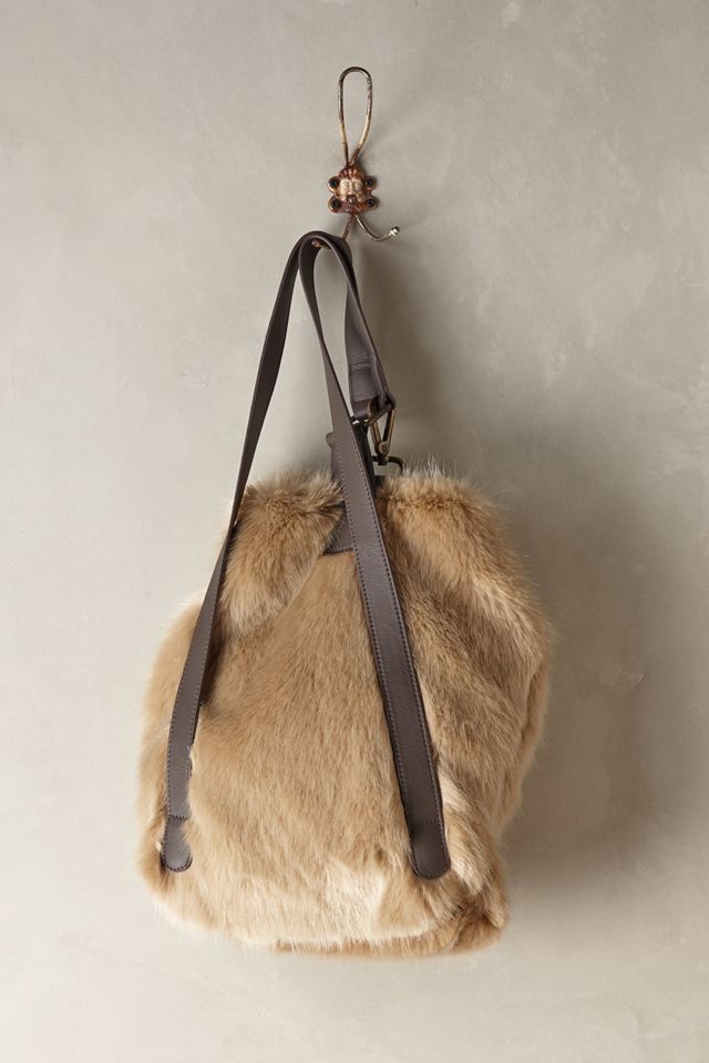 Vespucci MYSP faux Fur Backpack Supreme backpack/blk820921/20aw/fur backpack/supr… - Gem main image 2