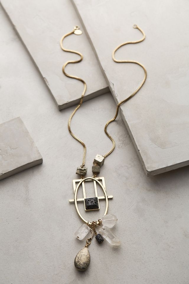 Hebrides Geo Pendant Necklace #3