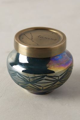 Capri Blue Zodiac Candle