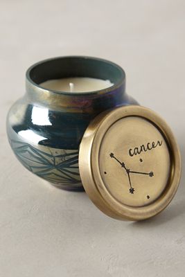Capri Blue Zodiac Candle