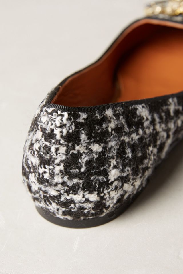 Tweedy Jeweled Flats #3