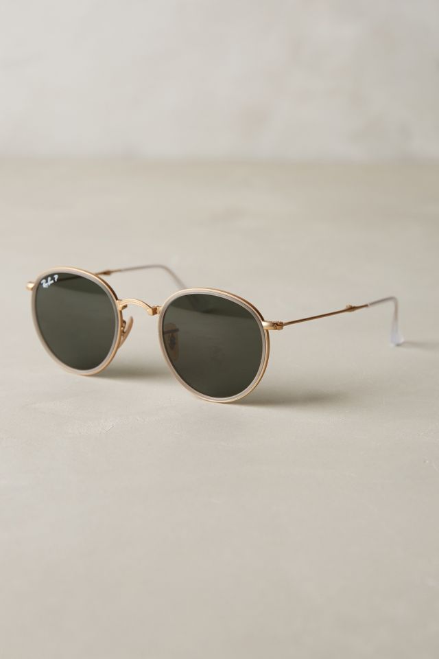 Ray-Ban Round Folding Classic Sunglasses | Anthropologie