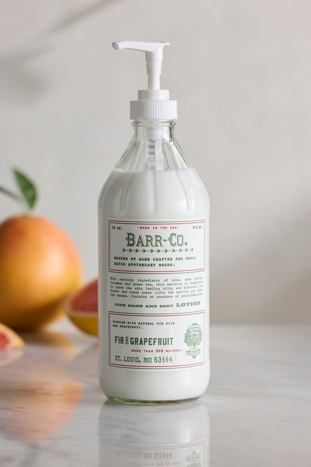 Barr-Co Fir + Grapefruit Hand Lotion