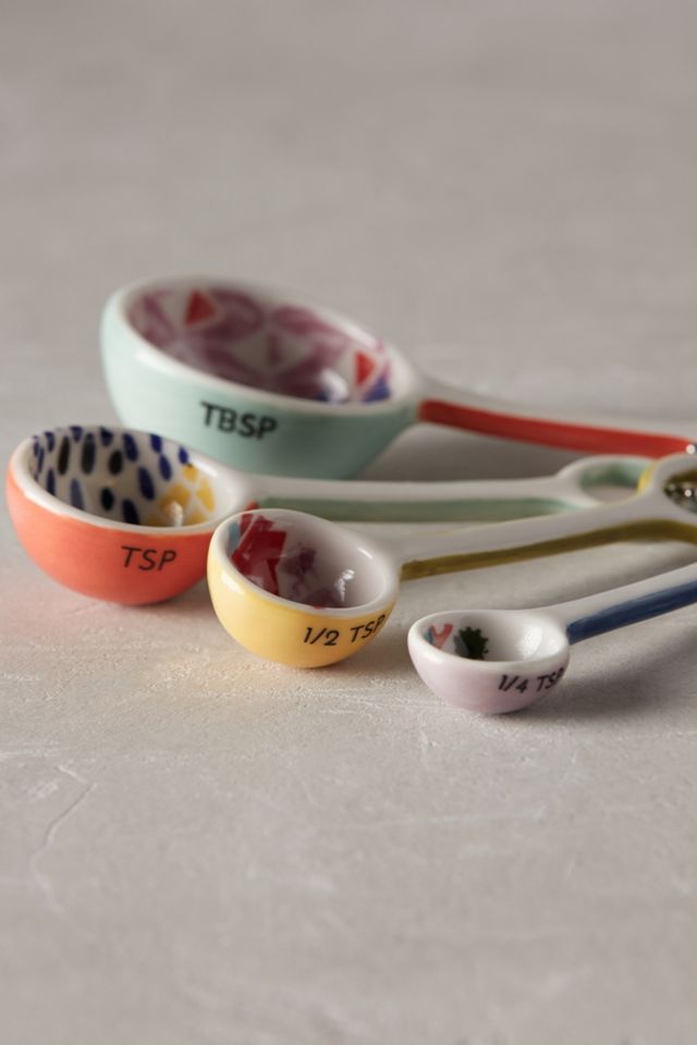 Handpainted Atoll Measuring Spoons #3