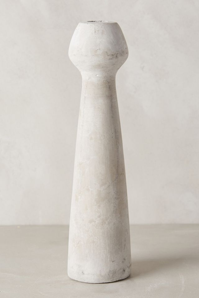 Poured Cement Taper Holder #1