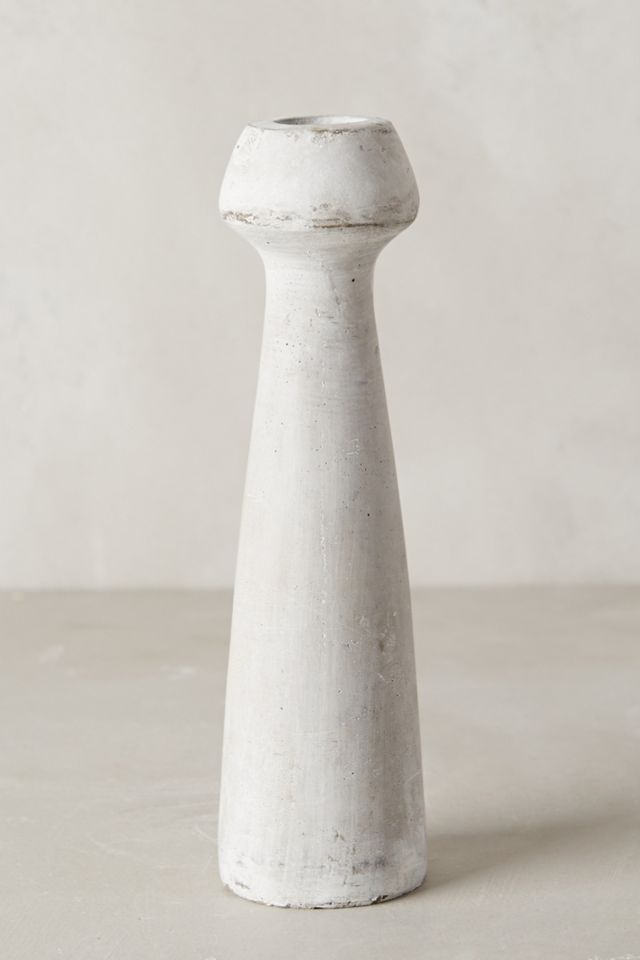 Poured Cement Taper Holder #2
