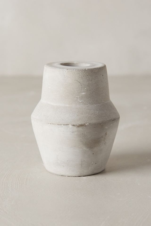 Poured Cement Taper Holder #3