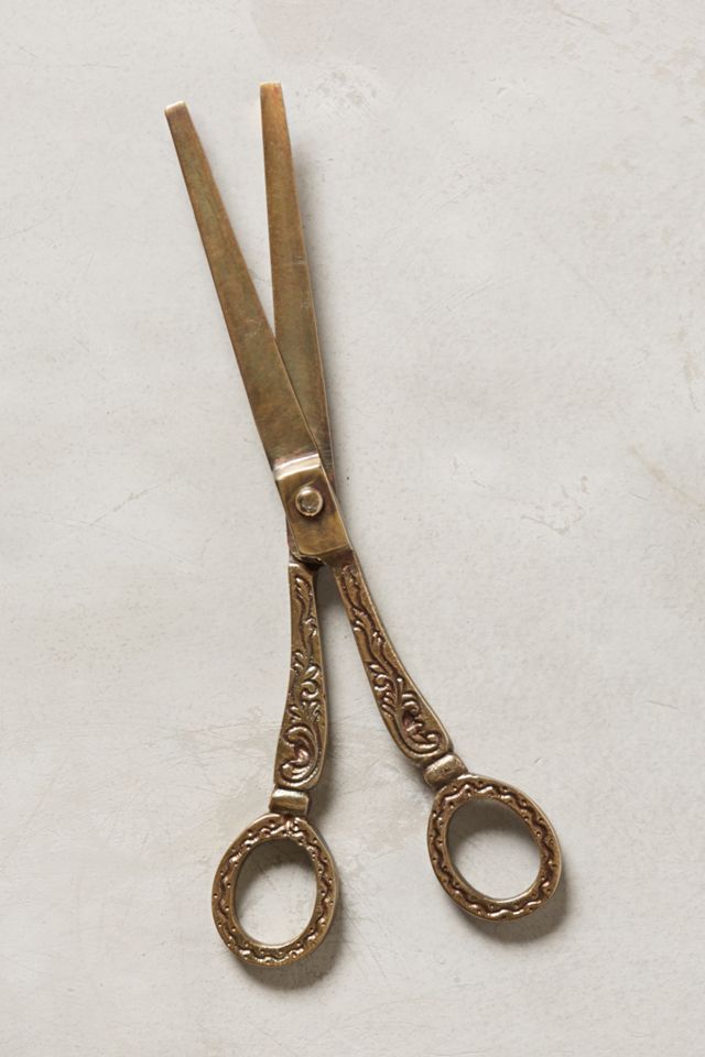 Brass Baroque Scissors #1
