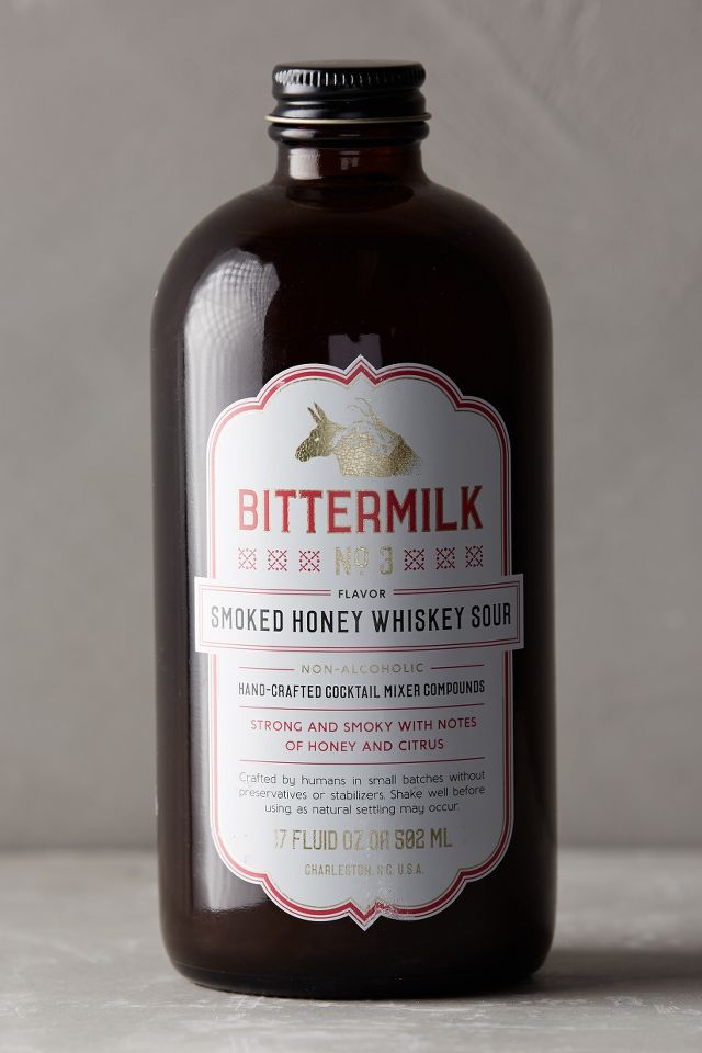 Bittermilk Smoked Honey Whiskey Sour