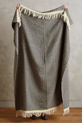 Fringed Almas Throw