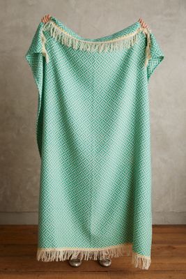 Fringed Almas Throw