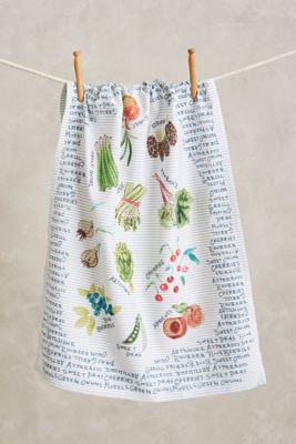 Springtime Harvest Dishtowel