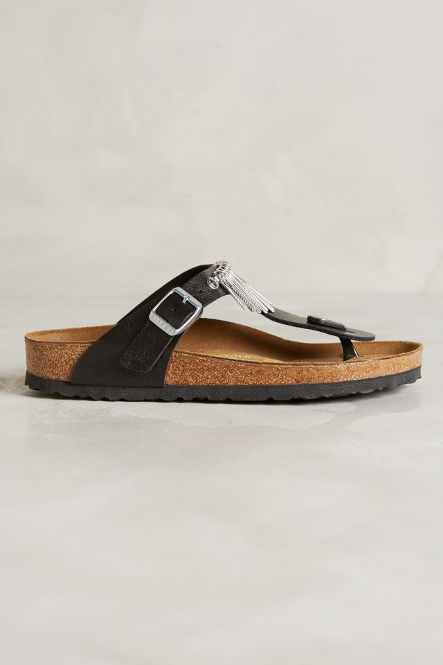 Gizeh discount fringe birkenstock