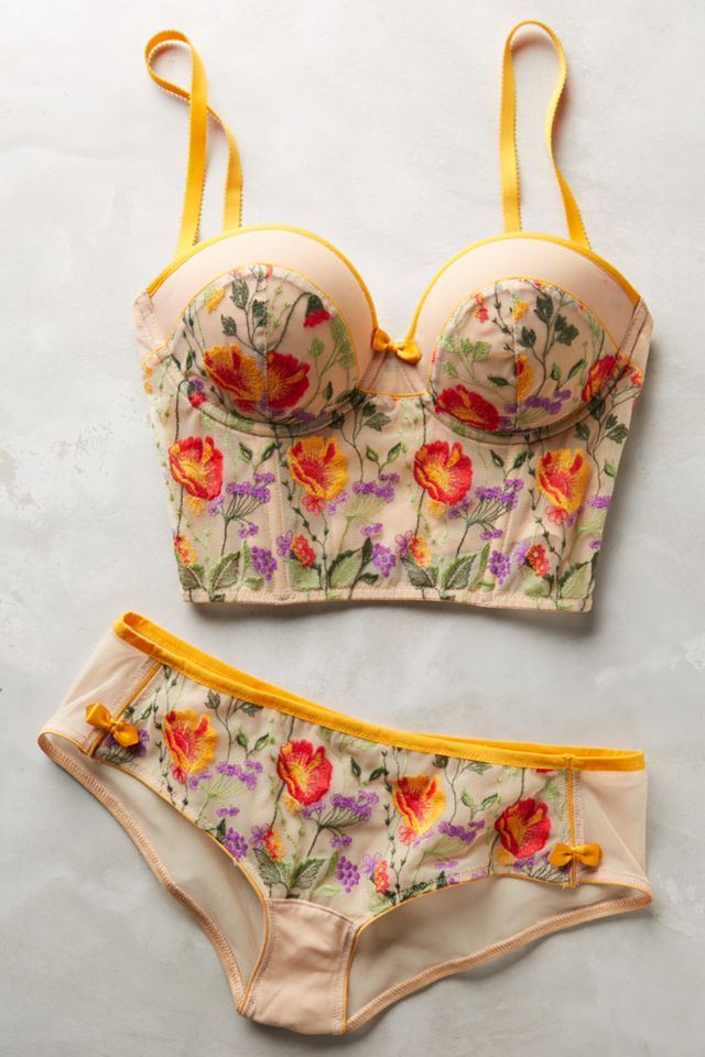 Huit Fleur Long-Line Bra #2