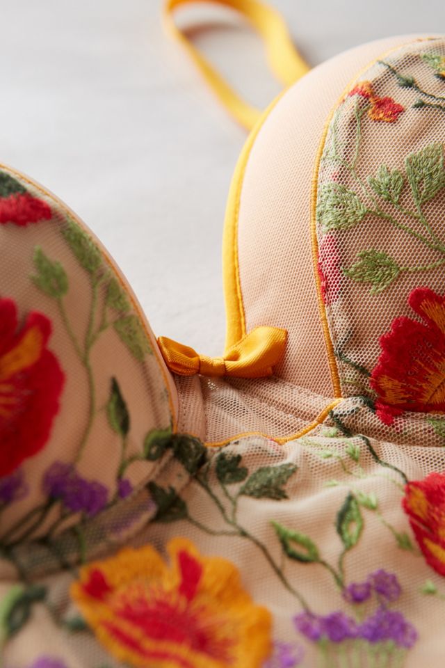 Huit Fleur Long-Line Bra #5