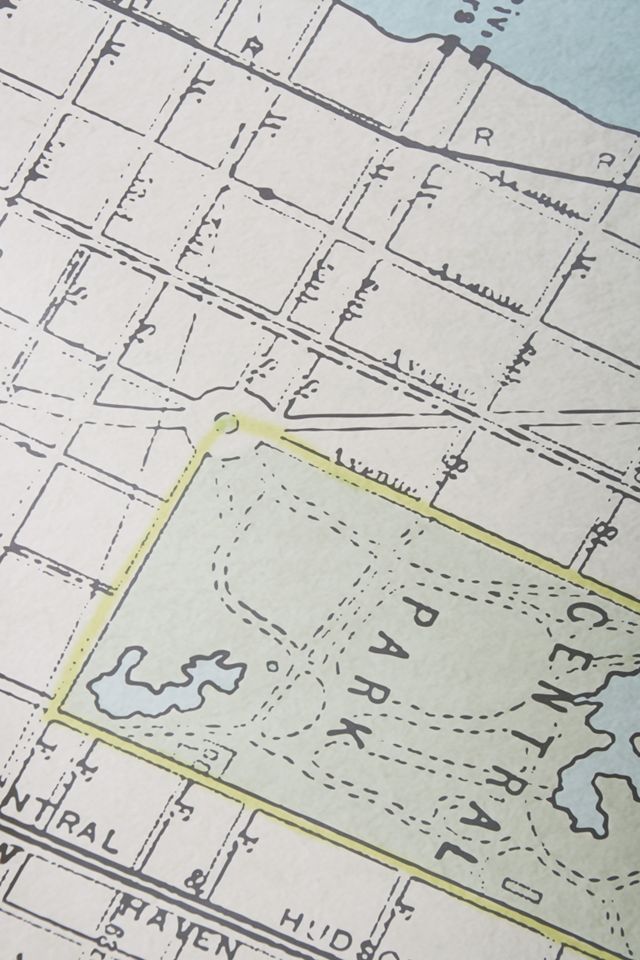 New York Map Mural  #3