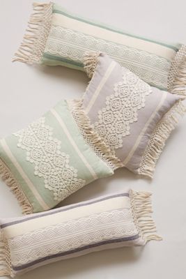 Victoriana Fringe Pillow