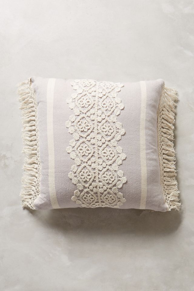 Victoriana Fringe Pillow #4