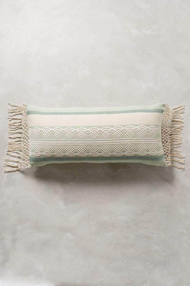 Victoriana Fringe Pillow #1