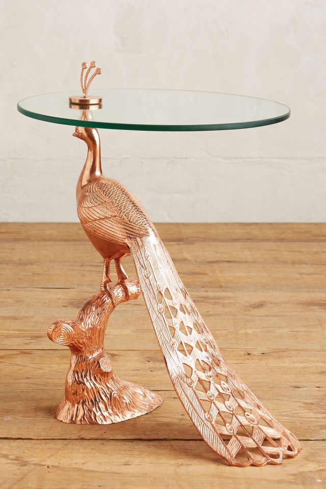 Anthropologie deals peacock table