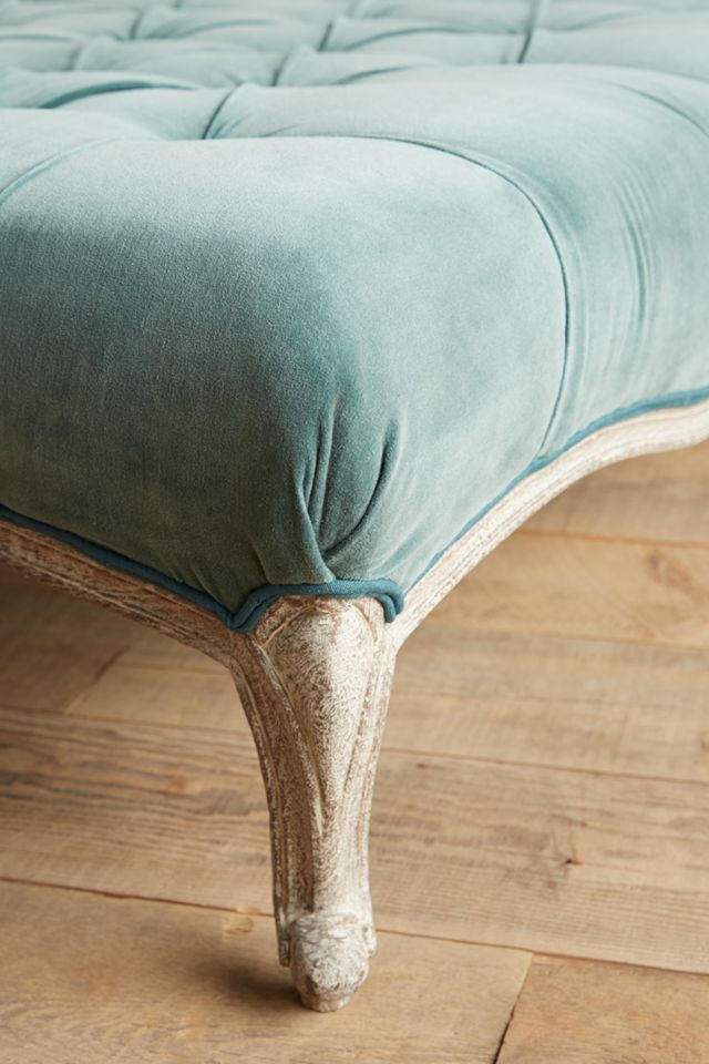 Tufted Viola Ottoman #4