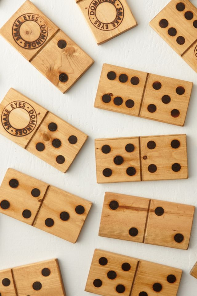 Wooden Yard Dominoes #1