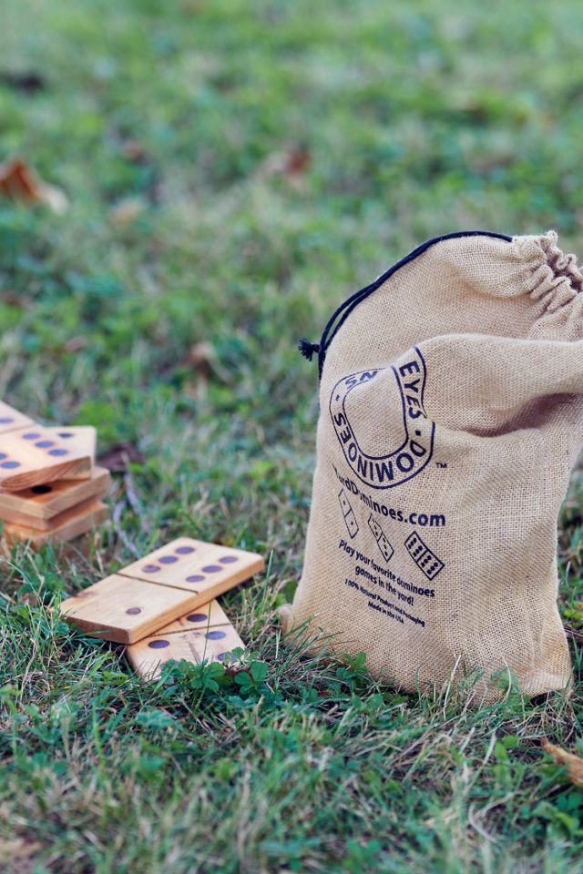 Wooden Yard Dominoes #2