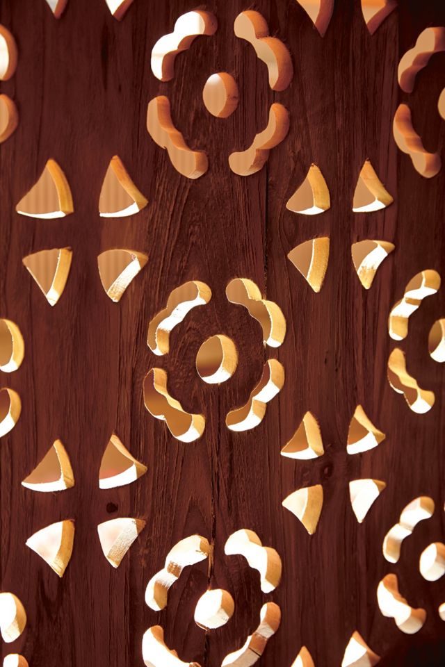 Handcarved Fretwork Dining Table, Rectangle #2