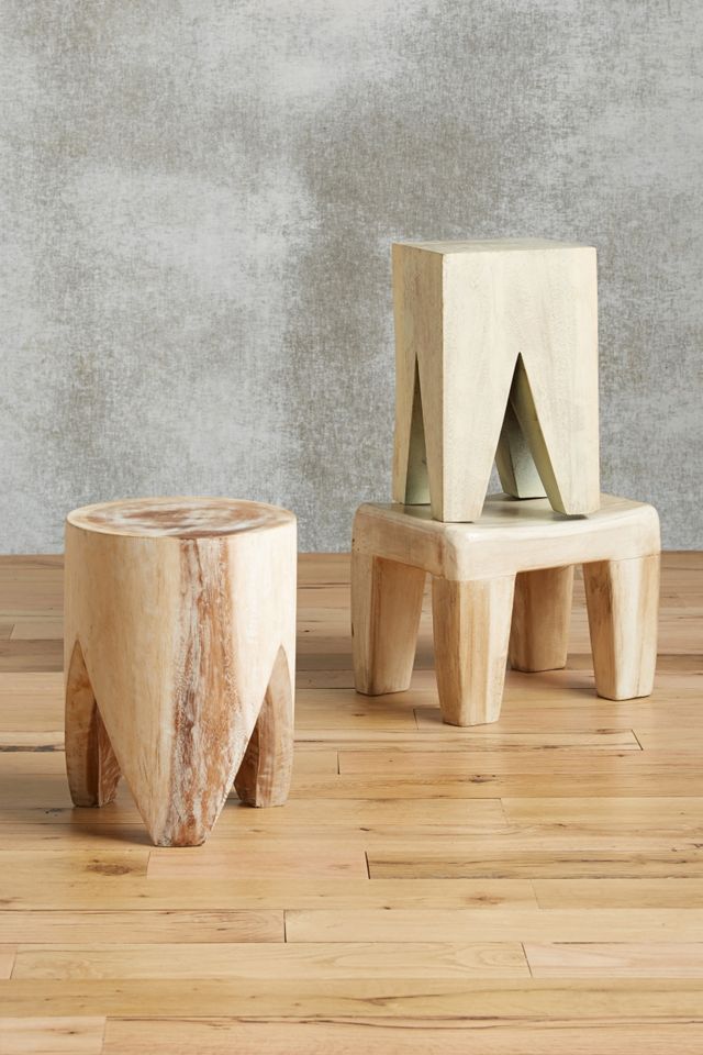 Diente Stool, Rectangle #1