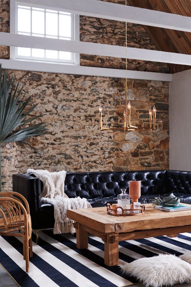 Wide Plank Coffee Table #3