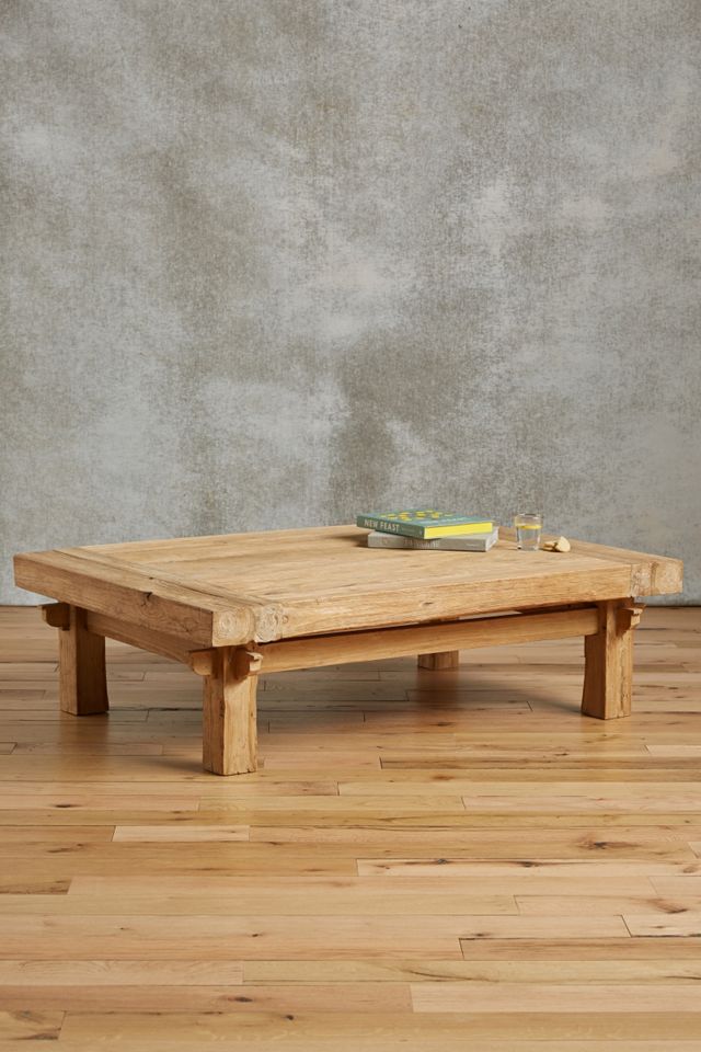 Wide Plank Coffee Table #2