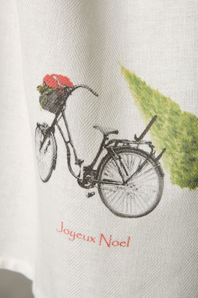 Bicycle Trimmings Dishtowel #1