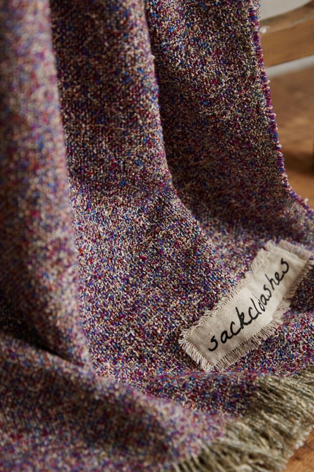 Woolen Tweed Throw #3