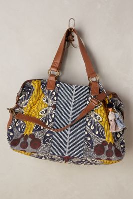 Palm Print Weekender