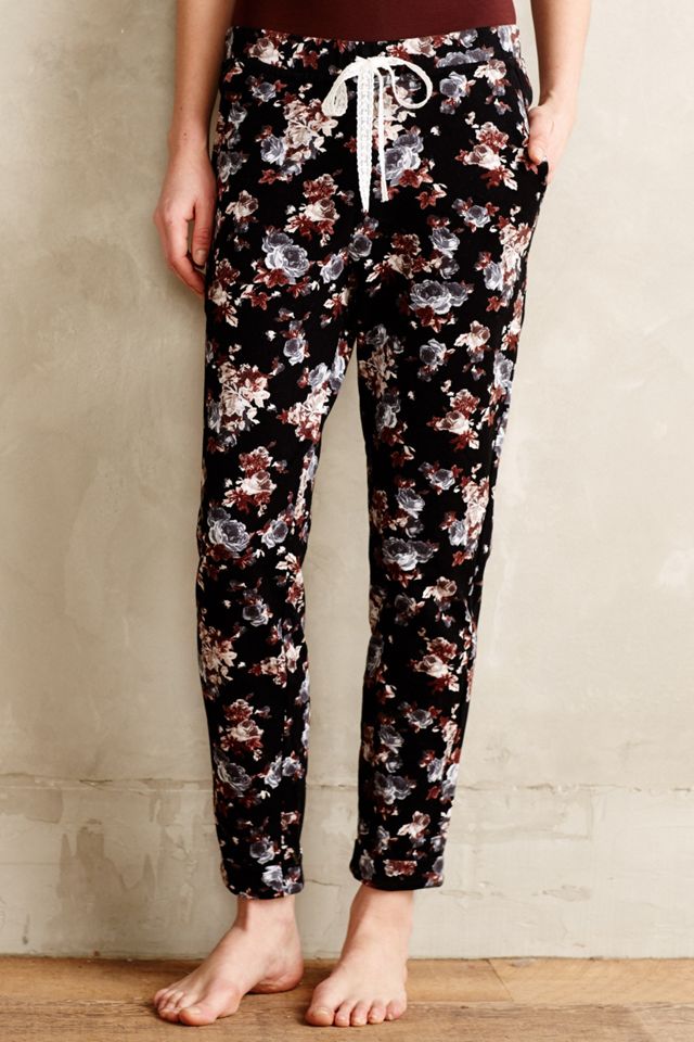Drawstring Floral Loungers #1