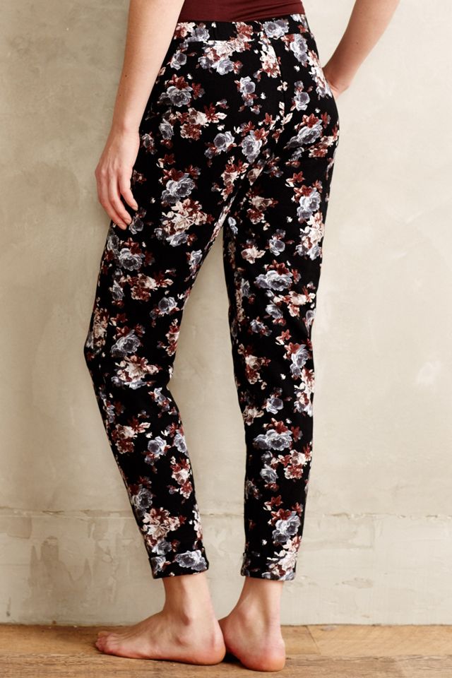 Drawstring Floral Loungers #2